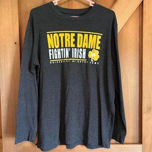 Notre Dame Fighting Irish Long Sleeve Shirt Size XL